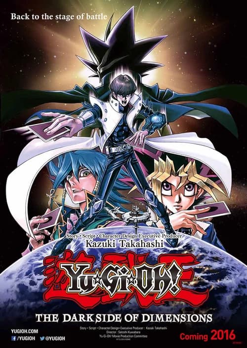 Poster phim Yu-Gi-Oh!: Chiều Không Gian Tối (2016)