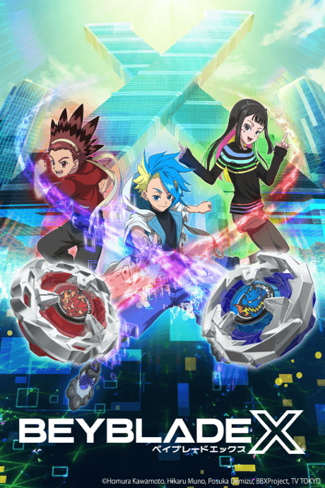 Poster phim BEYBLADE X (2023)