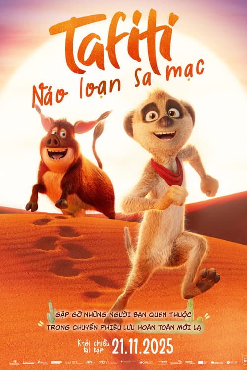 Poster phim Tafiti và Hành Trình Xuyên Sa Mạc (2025)