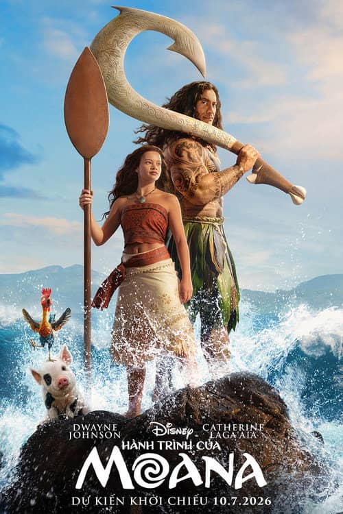 Poster phim Hành Trình Của Moana